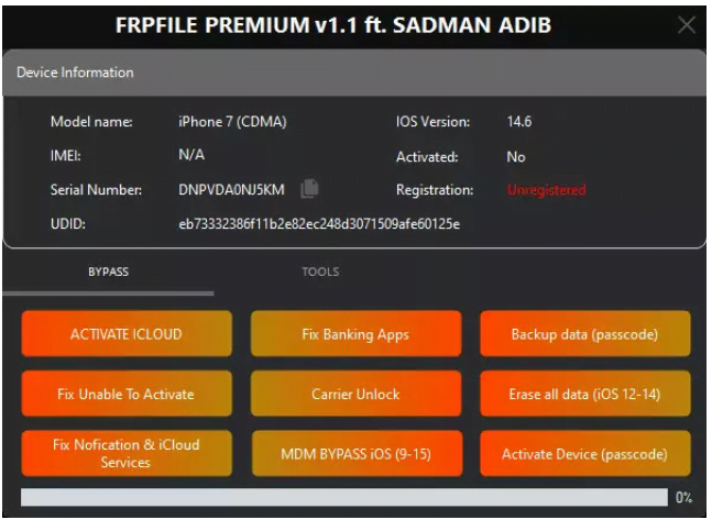 FRPFILE Premium Tool v1.1