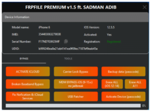 FRPFILE Premium iCloud Remove Tool,