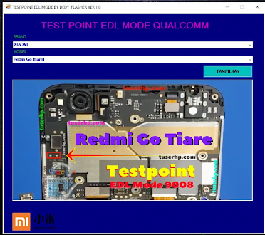 Test Point EDL Mode Qualcomm By Daddy Flasher V1.0