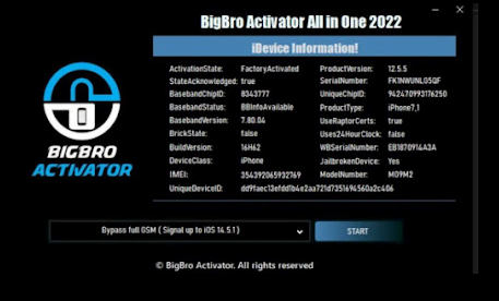 BigBroActivator AIO (All In One) Tool