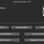 Lpro Boot Disk v1.3 tool for Disable Passcode bypass support ios 15