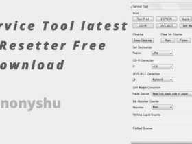 Canon Service Tool latest V1074 Resetter Free Download