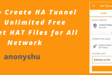 How To Create Ha Tunnel Files