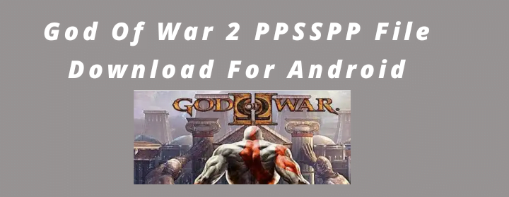 God Of War 2 PPSSPP iso file