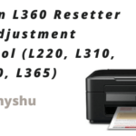 Epson L360 Adjustment program
