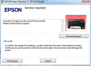 Epson L3110 Printer Resetter Tool