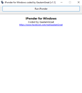 iPwnder v1.1 for windows new tool put your device into Pwned Dfu mode