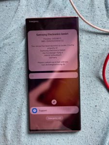 Samsung Note 20 ultra sm-n986b (MDM) knox kg locked bypass