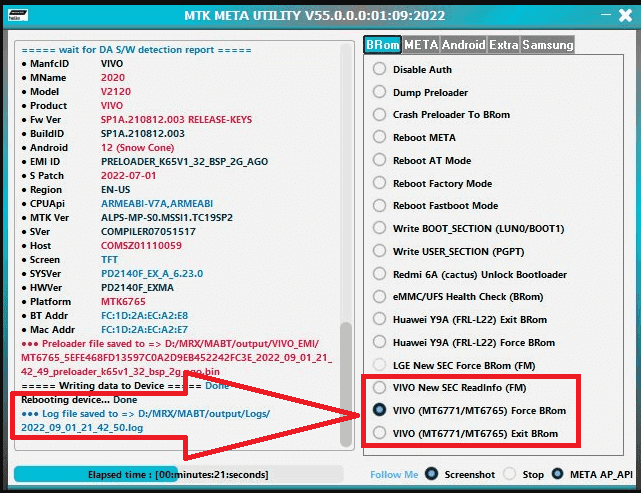 MTK Auth Bypass Tool V55