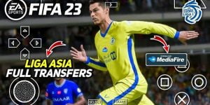 FIFA 23 PPSSPP game iso zip file