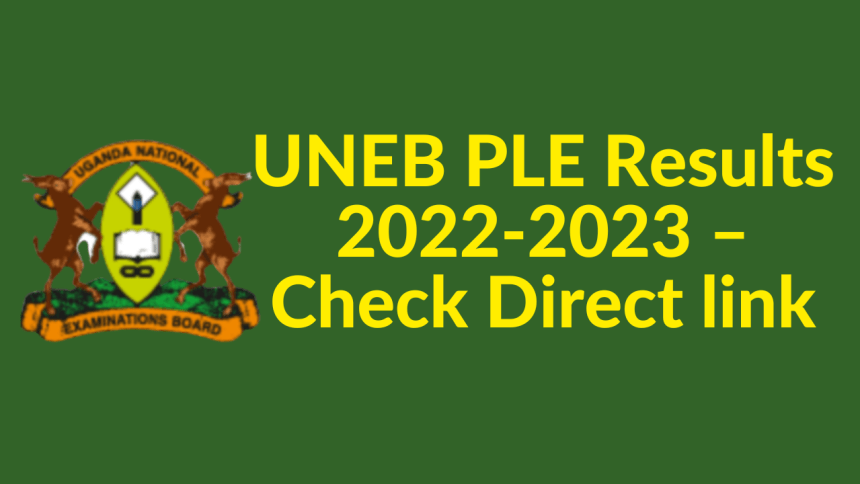UNEB PLE Results 2022-2023 – Check Direct link